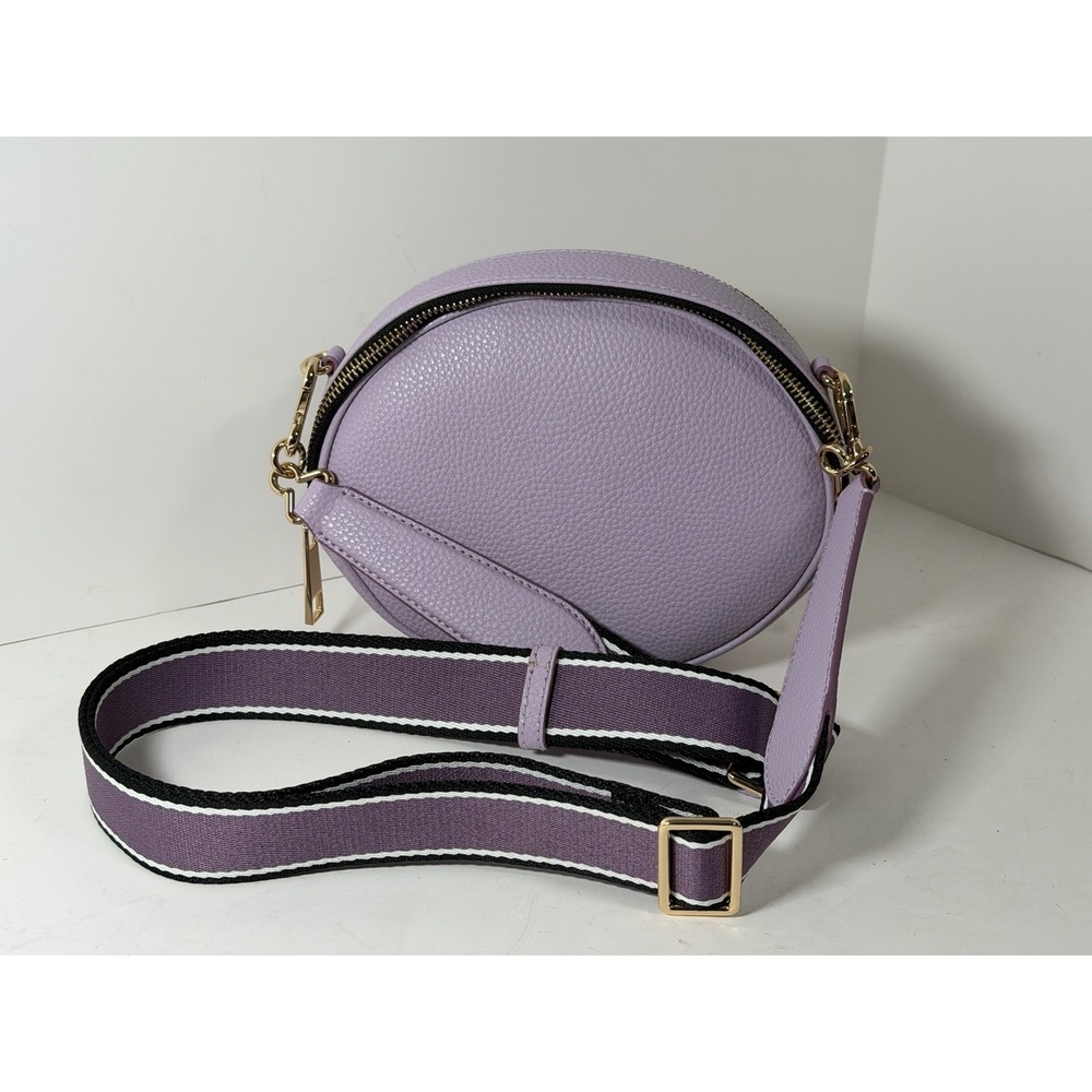 Marc Jacobs The Rewind Oval‎ Leather Crossbody bag in Fair Orchid - Picture 3 of 8